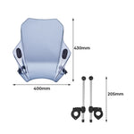 Saute-vent universel pour moto - Vignette | Boutique biker