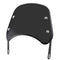 Saute-vent moto noir court – idéal pour moto custom ou café racer