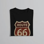 Camiseta de motociclista - Ruta motera US 66 - Vignette | Boutique biker