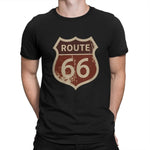 Camiseta de motociclista - Ruta motera US 66 - Vignette | Boutique biker