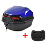 Baúl superior para motocicleta - Azul 30L - Vignette | Boutique biker