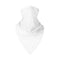 Tour de cou moto bandana blanc respirant coupe-vent pour motards