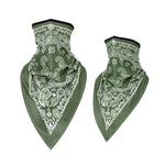 Scaldacollo per moto - Bandane verdi - Vignette | Boutique biker