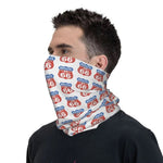 Calentador de cuello blanco para motociclistas - Ruta 66 - Vignette | Boutique biker