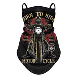 Scaldacollo per moto - Nato per guidare - Vignette | Boutique biker