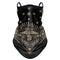 tour de cou moto long outlaw, chaud et respirant, fixation oreilles, design sobre, idéal sous casque et temps froid