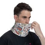 Scaldacollo per moto - Segnali della Route 66 - Vignette | Boutique biker