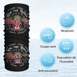 Calentador de cuello para motociclistas - Recorre la Ruta 66 - Vignette | Boutique biker