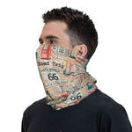 Calentador de cuello para motociclistas - Ruta 66 - Vignette | Boutique biker