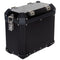 Valise latérale moto enduro noire en aluminium 38L S-Line verrouillable