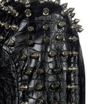 Veste biker femme - Perfecto clouté - Vignette | Boutique biker