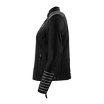 Chaqueta de motociclista para mujer AA - Chaqueta negra Amanda - Vignette | Boutique biker