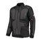 Blouson moto homme Rusty Stitches Jack Cliff AA gris et noir, protections CE AA.