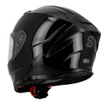 Casque intégral moto - Eight S442 Noir Uni - Vignette | Boutique biker
