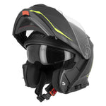 Casque moto modulable + Pinlock - S550 Noir et jaune - Vignette | Boutique biker