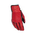 Guantes de moto de verano para mujer - Rojo Stella - Vignette | Boutique biker