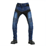 Pantalones vaqueros de moto reforzados con Kevlar - Azul - Vignette | Boutique biker