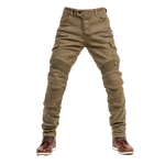 Jean de moto - Marron clair - Vignette | Boutique biker