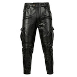 Pantalon de moto en cuir - Bikerad - Vignette | Boutique biker