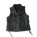 Gilet da motociclista in pelle - Biker gratuito - Vignette | Boutique biker