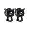 Paire de phares LED additionnels moto vintage au design hibou rétro
