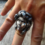 Bague biker - Medusa’s - Vignette | Boutique biker
