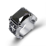 Bague biker - Shadow Ruby - Vignette | Boutique biker