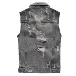 Chaleco vaquero de motero - Oscuro - Vignette | Boutique biker