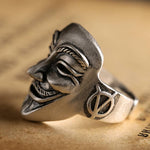 Bague biker - V for Victory - Vignette | Boutique biker