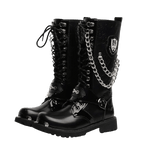 Stivali da motociclista - Teschio - Vignette | Boutique biker
