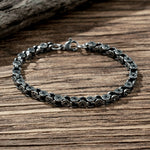 Pulsera de acero para motociclista - Cadena fina - Vignette | Boutique biker