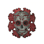 Patch biker - Tête de mort mexicaine - Vignette | Boutique biker