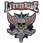 Toppa da motociclista - La morte prima del disonore - Vignette | Boutique biker