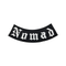 Patch biker Nomad brodé 3D à coudre sur veste ou gilet moto
