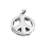 Colgante de motocicleta - Paz y calavera (Con cadena) - Vignette | Boutique biker