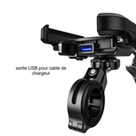 Soporte de carga inalámbrica para teléfono - Vignette | Boutique biker