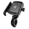 Support téléphone moto sportive avec charge USB rapide et fixation guidon rotative