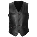 Gilet da motociclista in pelle - Jodoft - Vignette | Boutique biker