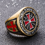 Anillo de motociclistas - Templario - Vignette | Boutique biker