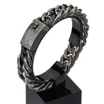 Bracelet biker en acier - Elfat - Vignette | Boutique biker