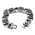 Pulsera de acero para motociclistas - Ruta 66 - Vignette | Boutique biker