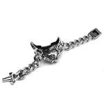 Pulsera de acero para motociclista - Calavera - Vignette | Boutique biker