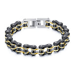 Pulsera de acero para motociclista - Cadena de motocicleta - Vignette | Boutique biker