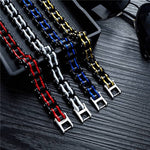 Pulsera de acero para motociclista - Cadena de motocicleta - Vignette | Boutique biker