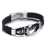 Bracelet biker - Tête de mort gothique - Vignette | Boutique biker