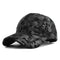 casquette trucker camouflage noir gris pour motard urbain ou biker au look décontracté