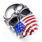 Anillo de motociclistas - Jinete patriota - Vignette | Boutique biker