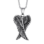 Colgante de motocicleta - Alas de motociclista (Con cadena) - Vignette | Boutique biker