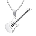 Pendentif moto - guitare (Avec chaine) - Vignette | Boutique biker