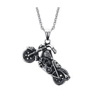 Colgante de motocicleta - Motero Harley (Con cadena) - Vignette | Boutique biker